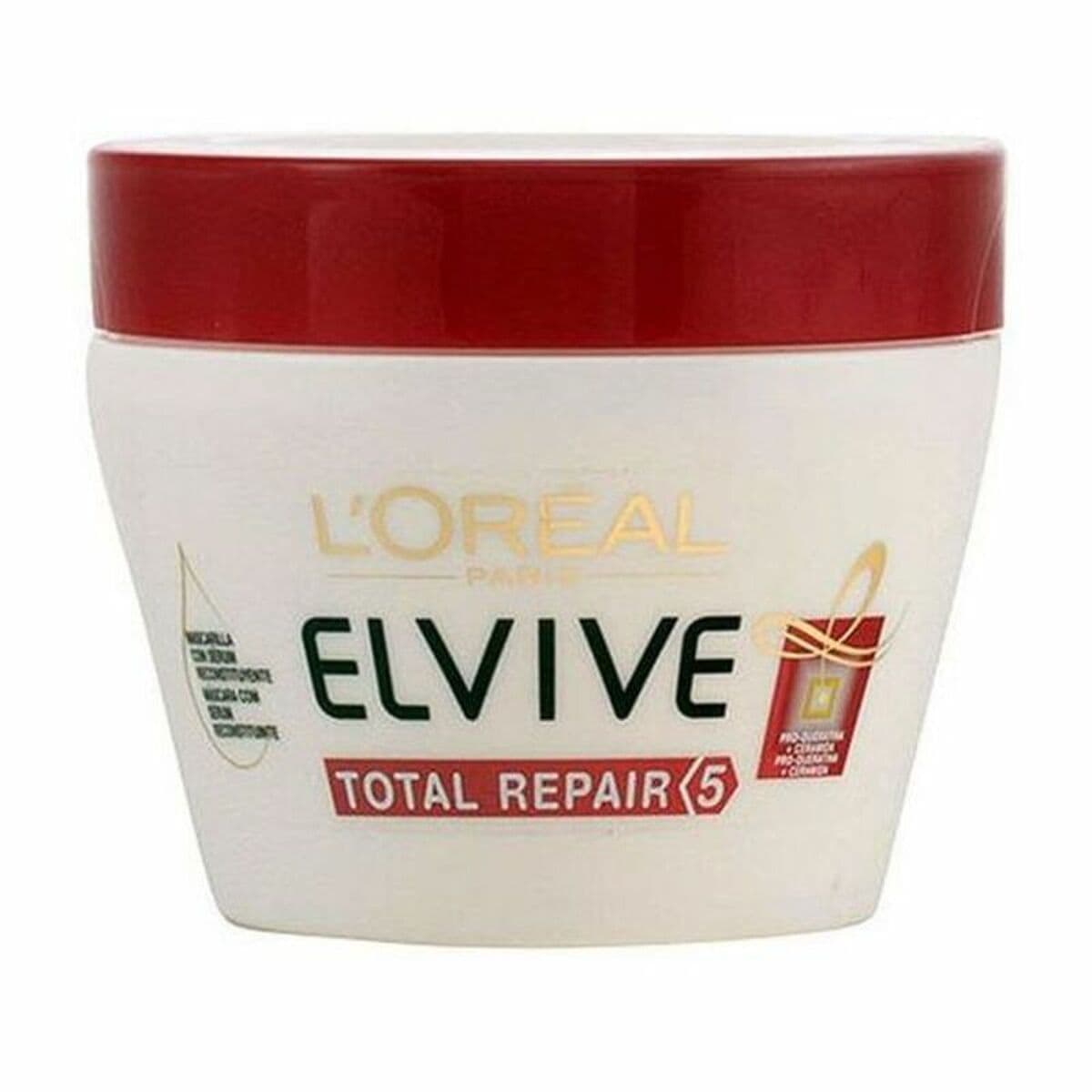 image-Restorative Hair Mask Total Repair L'Oreal Make Up Elvive 300 ml