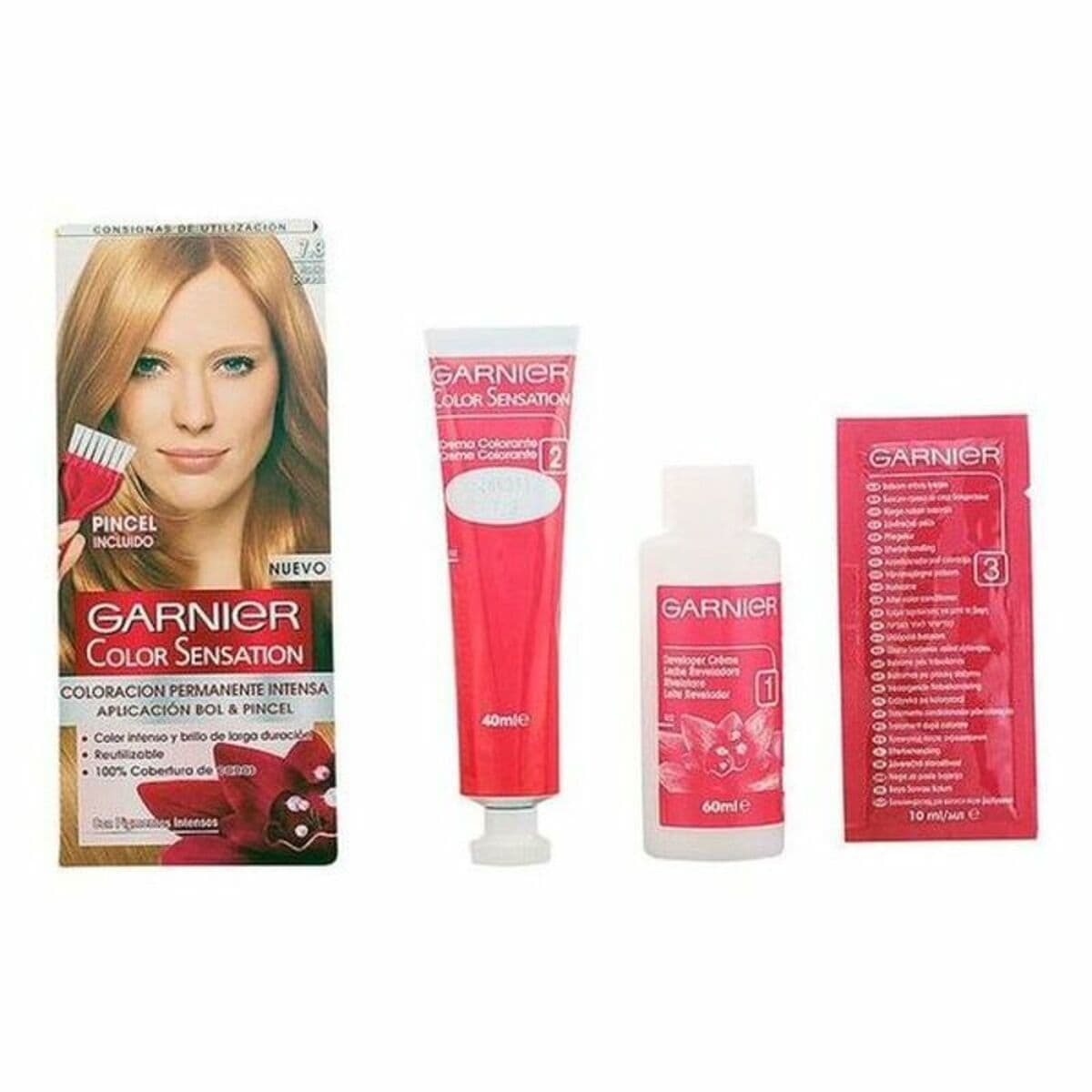 image-Permanent Dye Color Sensation Garnier Golden blonde