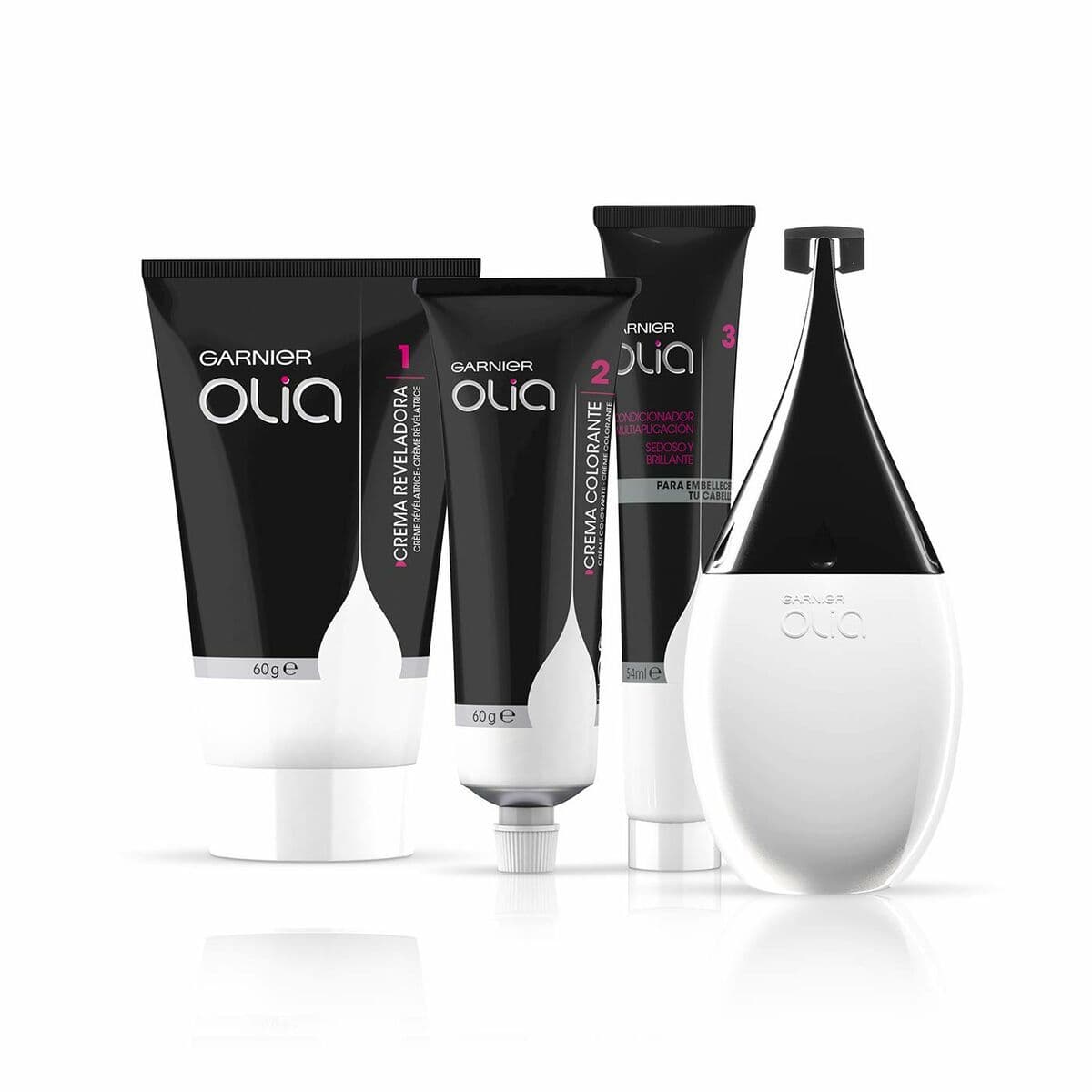 image-Unisex Hair Dressing Set Olia Garnier (4 pcs) 5,3 - capuccino