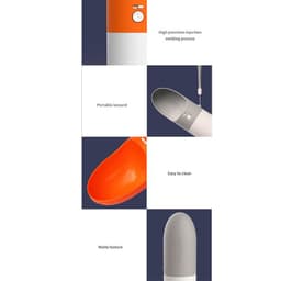 image-Pet Drinking Cup Pet Water Bottle Convenient Easy To Use Splash-Proof Splash-Proof One-Key Lock ABS Standard