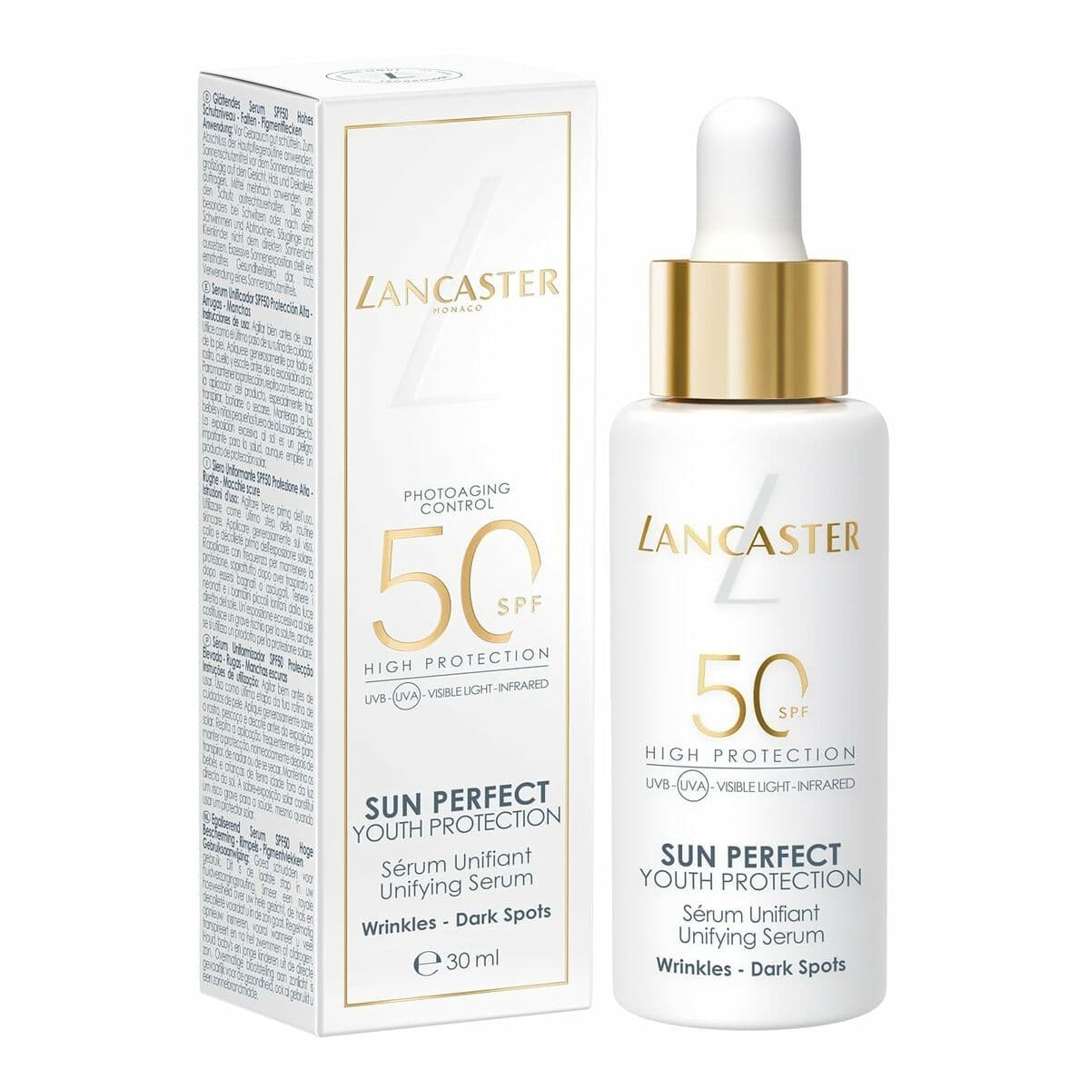 image-Sun Block Lancaster SUN PERFECT Spf 50 30 ml