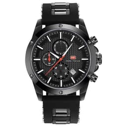 image-High Quality Quartz Watch For Men With Silicone Band