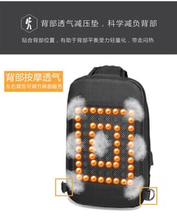 image-2019 trend models outdoor leisure shoulder bag travel Messenger bag custom boutique fashion men's chest bag