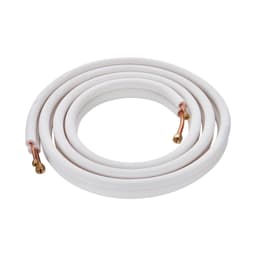 image-VEVOR 16FT Mini Split Line Set, 1/4" & 1/2" O.D Copper Pipes Tubing and Triple-Layer Insulation, for Air Conditioning or Heating Pump Equipment & HVAC with Rich Accessories (18ft Connection Cable)