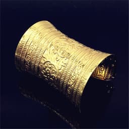 image-Retro Ethnic Style Embossed Open-Ended Bracelet Long Women's Cos Bracelet Amazon Bracelet Nightclub Bracelet