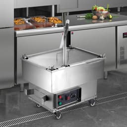image-VEVOR Portable Oil Filtering Unit, 18L Capacity, 10 L/min Filtering Speed, Equipped with Swivel Casters and Oil Hose, Ideal for Fast Food Venues