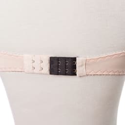 image-Pink Cotton Bra Extender With Three Buckles And Four Hooks