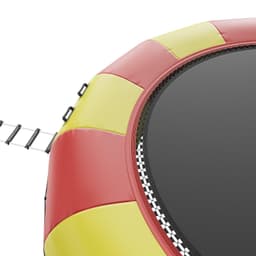image-VEVOR Inflatable Water Bouncer, 17ft Recreational Water Trampoline, Portable Bounce Swim Platform with 5-Step Ladder & Electric Air Pump, Kids Adults Floating Rebounder for Pool, Lake, Water Sports