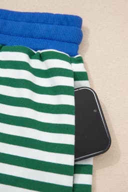 image-Delaney Casual Terry 2-Piece Short and T-Shirt Set - Cotton