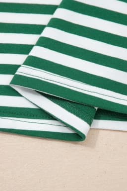 image-Delaney Casual Terry 2-Piece Short and T-Shirt Set - Cotton