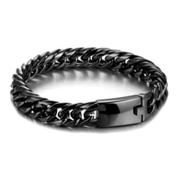image-Domineering Titanium Steel Bracelet New Gold-plated Ultra Thick Fashion Men's Titanium Steel Bracelet Jewelry Factory Direct Sales