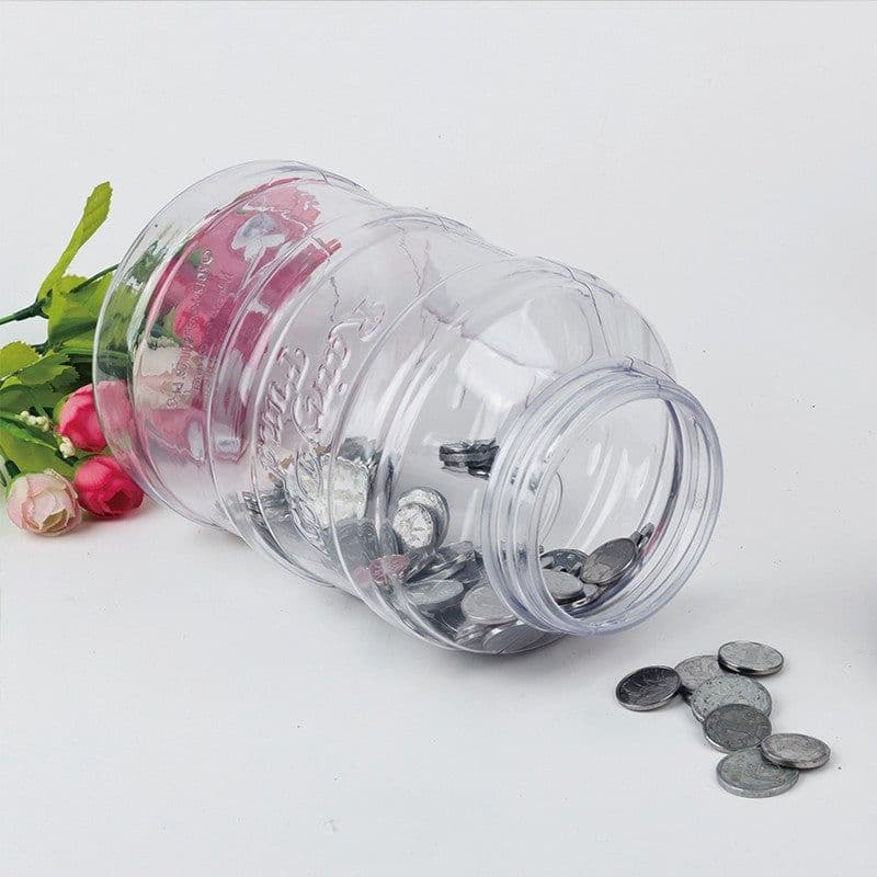 image-Electronic counting change piggy piggy smart large bucket piggy Amazon