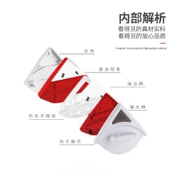 image-Jingjieshi window cleaner High-rise double-sided magnetic window cleaner artifact Household multifunctional double-layer hollow glass cleaner