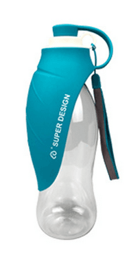 image-Pet dog accompanying cups out supplies outdoor feeding water drinker portable leaves kettle leaves water bottle
