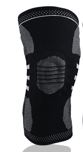 image-Sports knee pads professional silicone anti-collision spring support basketball knee pads riding climbing running fitness outdoor protective gear