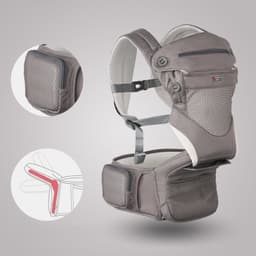 image-Multi-functional Lightweight All-season Foldable Baby Waist Stool