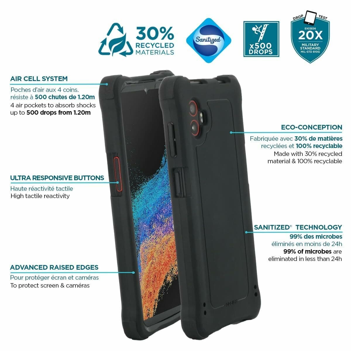 image-Mobile cover Mobilis 054015 Black