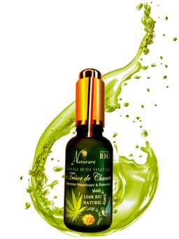 image-Organic Hemp Treasure Elixir Vegetable Oil Serum, Food Supplement