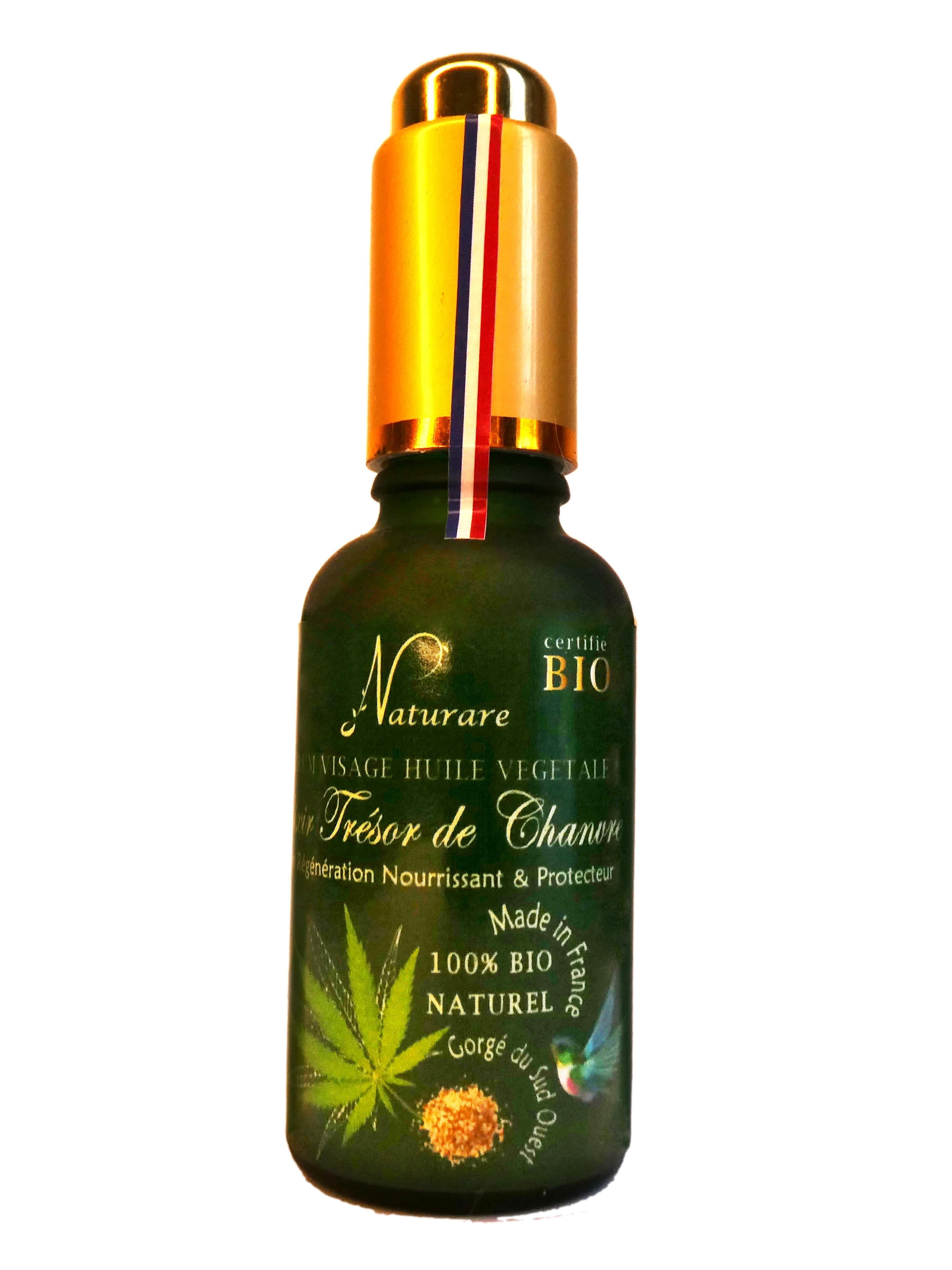 image-Organic Hemp Treasure Elixir Vegetable Oil Serum, Food Supplement