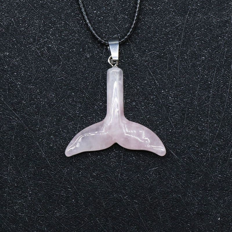 image-Crystal Fishtail Necklace Women Fashion