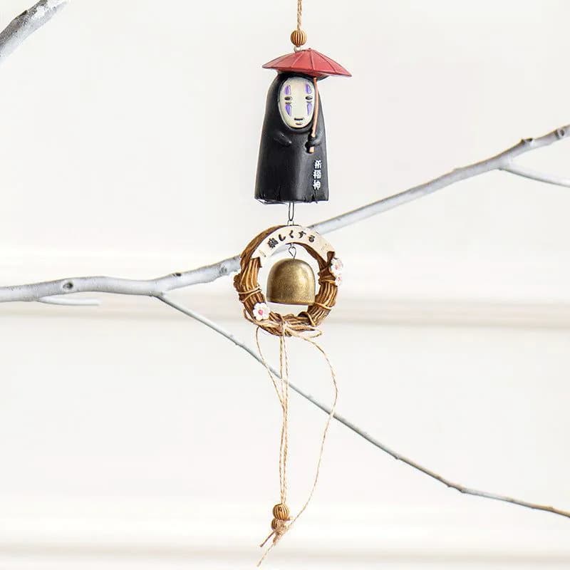 image-Home accessories decorations faceless male resin ornaments night light study room living room TV set Hayao Miyazaki ornaments