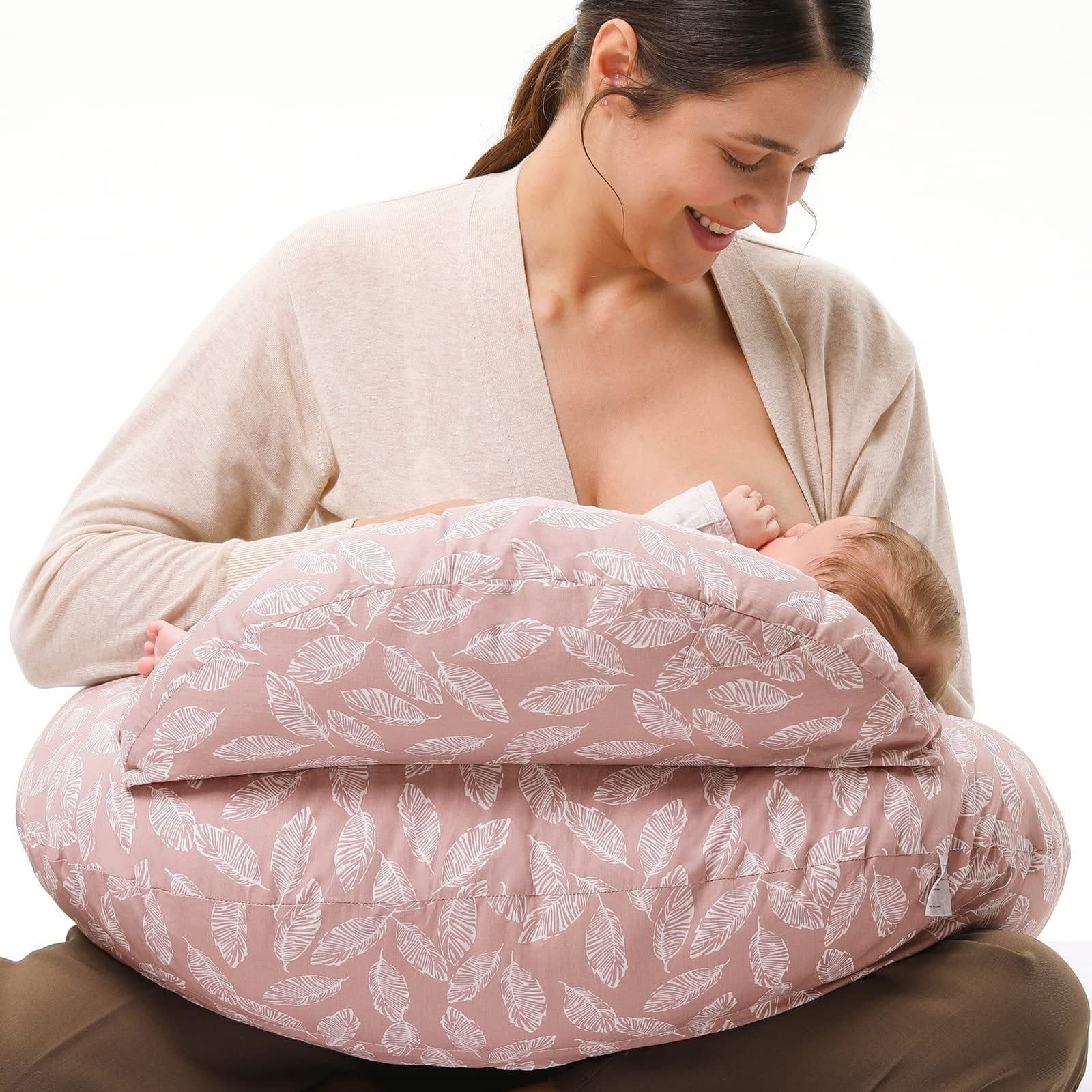 image-Breastfeed Pillow Baby Pillow Nursing Pillow Multifunctional Removable