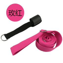 image-Spot ballet stretch belt on the door, soft opening split, one-word horse trainer pull belt, yoga stretch belt