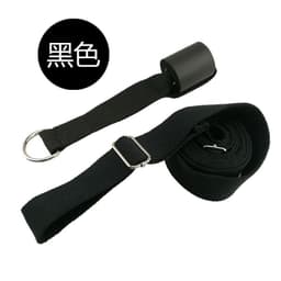 image-Spot ballet stretch belt on the door, soft opening split, one-word horse trainer pull belt, yoga stretch belt
