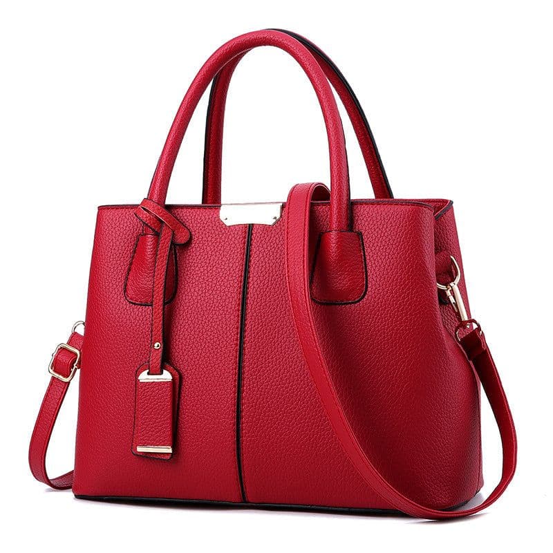 image-2023 Autumn and Winter Korean New Style Women's Bags Simple Fashion Handbags Trendy Shoulder Bags Crossbody Large Bags One Generation