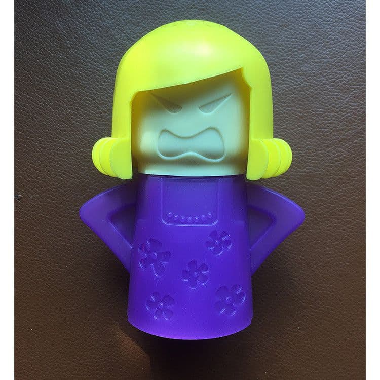 image-TV New Product Angry Mom OPP Bag Packaging Microwave Cleaner