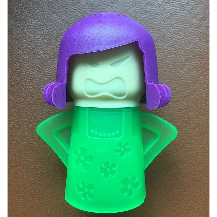 image-TV New Product Angry Mom OPP Bag Packaging Microwave Cleaner