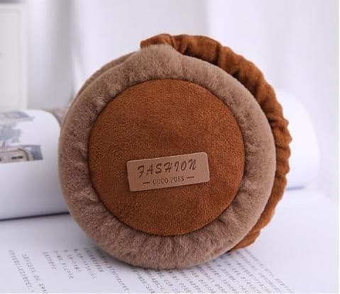 image-Bluetooth Earmuffs Headphones Warm Plush Earmuffs Ure Color Fashion Foldable Soft Simple Adjustable Winter Accessories