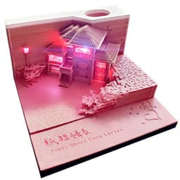 image-Harry Potter notes the same paragraph Kiyomizu Temple three-dimensional creative 3D hand torn notes gift net celebrity cultural and creative paper carving wholesale