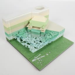 image-Harry Potter notes the same paragraph Kiyomizu Temple three-dimensional creative 3D hand torn notes gift net celebrity cultural and creative paper carving wholesale