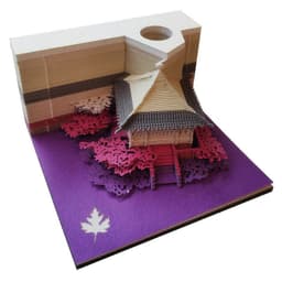 image-Harry Potter notes the same paragraph Kiyomizu Temple three-dimensional creative 3D hand torn notes gift net celebrity cultural and creative paper carving wholesale