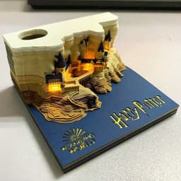 image-Harry Potter notes the same paragraph Kiyomizu Temple three-dimensional creative 3D hand torn notes gift net celebrity cultural and creative paper carving wholesale