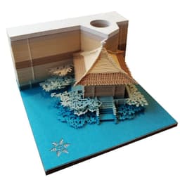 image-Harry Potter notes the same paragraph Kiyomizu Temple three-dimensional creative 3D hand torn notes gift net celebrity cultural and creative paper carving wholesale