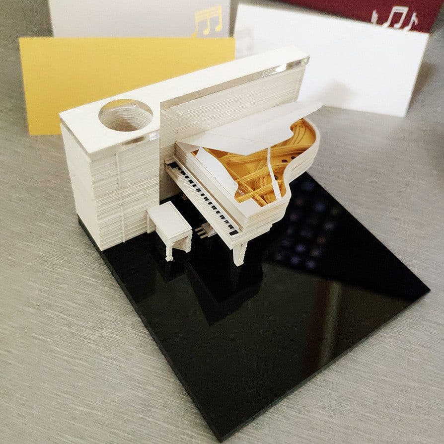 image-Harry Potter notes the same paragraph Kiyomizu Temple three-dimensional creative 3D hand torn notes gift net celebrity cultural and creative paper carving wholesale