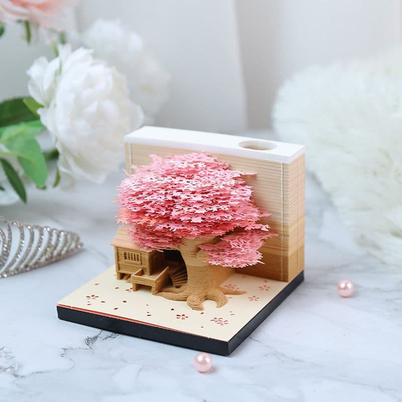 image-Harry Potter notes the same paragraph Kiyomizu Temple three-dimensional creative 3D hand torn notes gift net celebrity cultural and creative paper carving wholesale