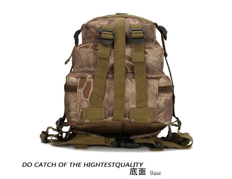 image-Tactical 30L Backpack - Military Camouflage Oxford Waterproof Outdoor Bag