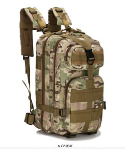 image-Tactical 30L Backpack - Military Camouflage Oxford Waterproof Outdoor Bag
