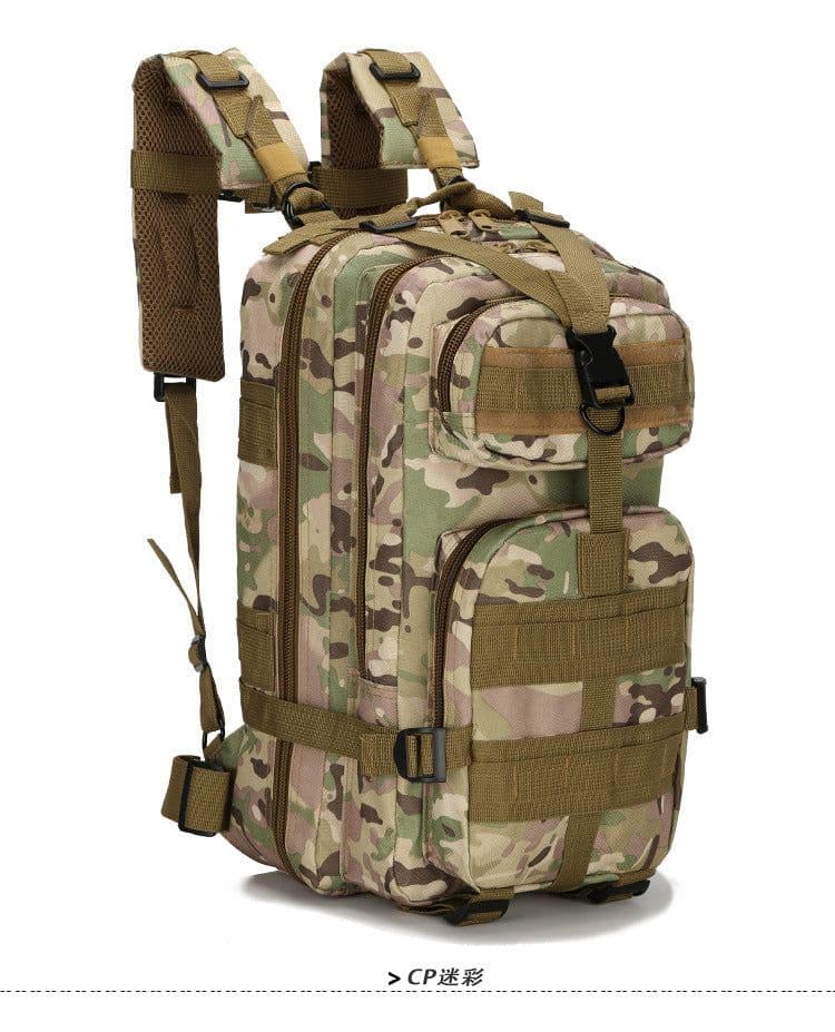 image-Tactical 30L Backpack - Military Camouflage Oxford Waterproof Outdoor Bag