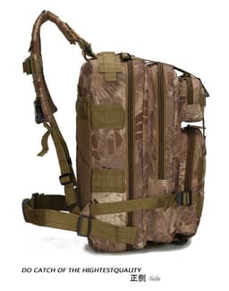 image-Tactical 30L Backpack - Military Camouflage Oxford Waterproof Outdoor Bag