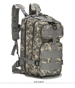 image-Tactical 30L Backpack - Military Camouflage Oxford Waterproof Outdoor Bag