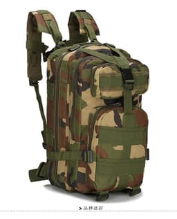 image-Tactical 30L Backpack - Military Camouflage Oxford Waterproof Outdoor Bag