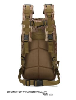 image-Tactical 30L Backpack - Military Camouflage Oxford Waterproof Outdoor Bag