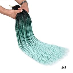 image-Factory direct color braids, dirty braids, twisted braids, big braids, crochet braids hair 30 pieces