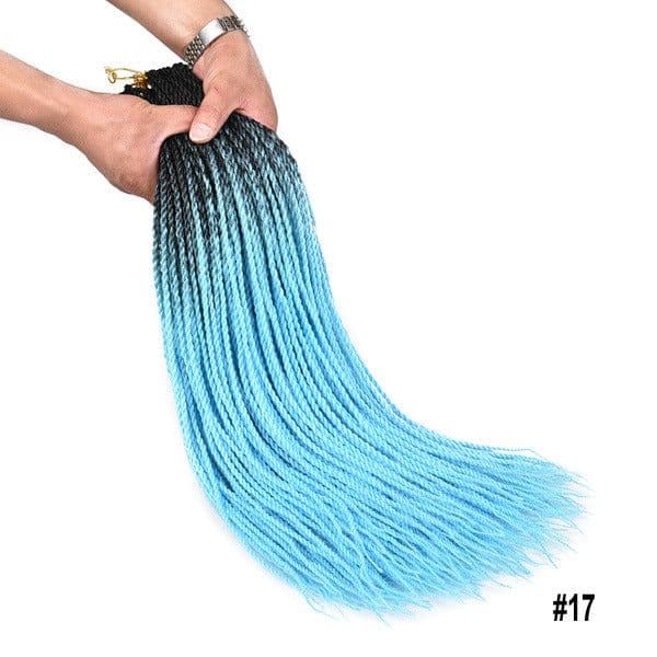image-Factory direct color braids, dirty braids, twisted braids, big braids, crochet braids hair 30 pieces