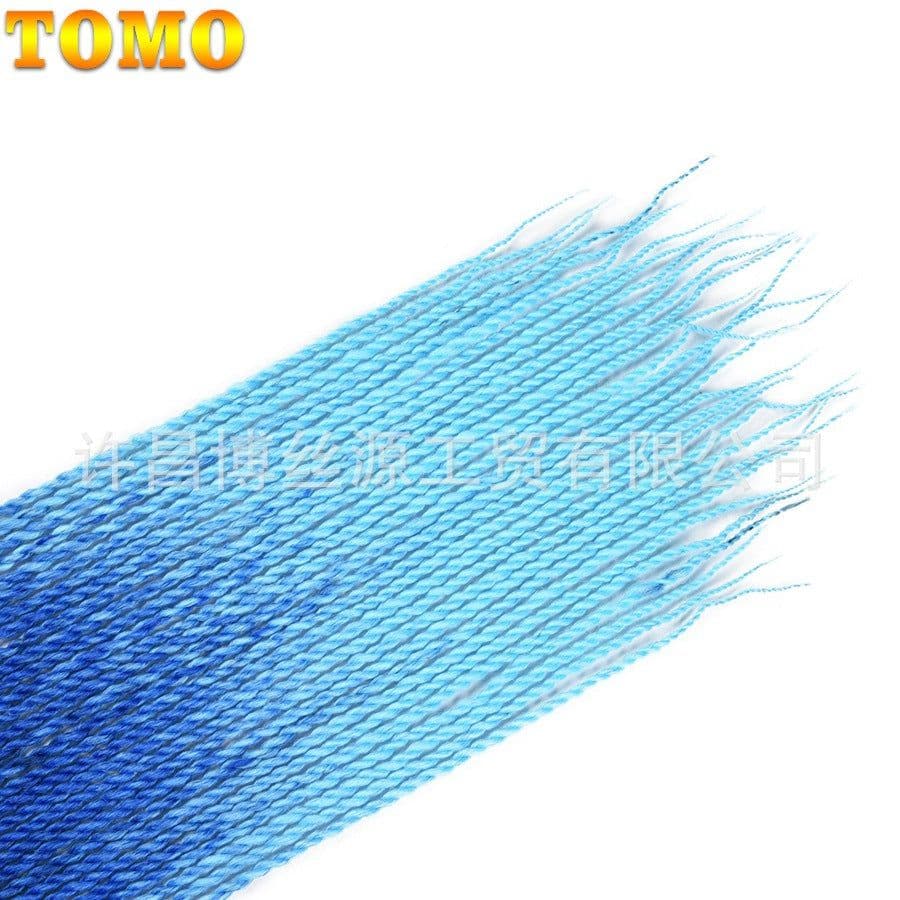 image-Factory direct color braids, dirty braids, twisted braids, big braids, crochet braids hair 30 pieces