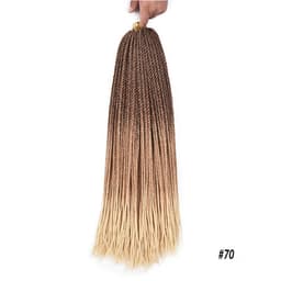 image-Factory direct color braids, dirty braids, twisted braids, big braids, crochet braids hair 30 pieces